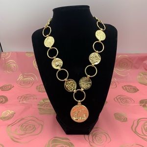 WHBM Medallion Necklace